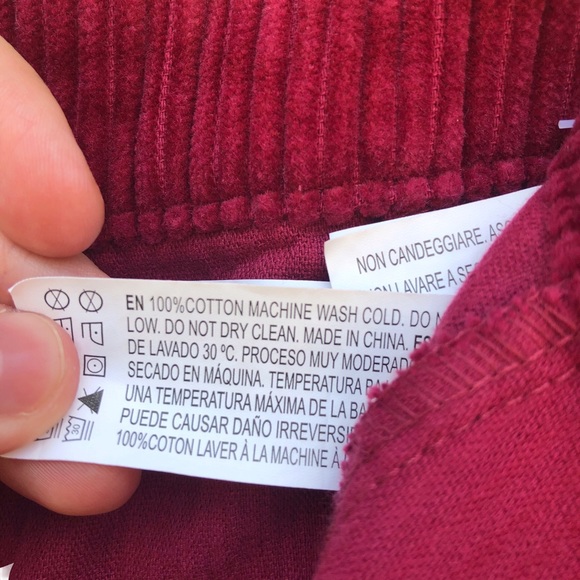 Forever 21 Raspberry Front Button Corduroy Skirt - Picture 6 of 8